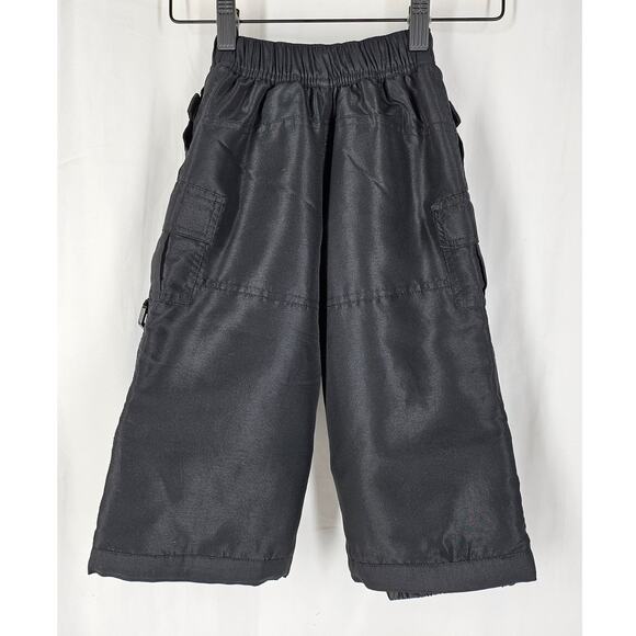 RAWIK KIDS BOARD DOG INSULATED SNOW SKI CARGO PANTS – BLACK – SIZE 2T XXS - Picture 2 of 10